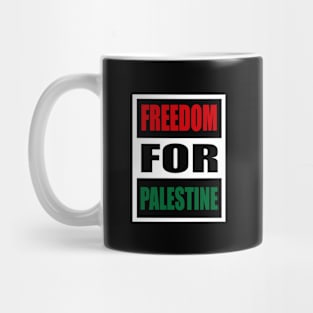 Freedom for Palestine Artwork Mug